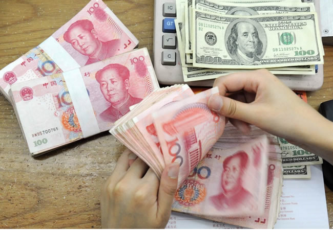 Yuan strengthens 7.1385 against dollar